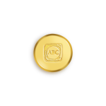 ABC 0.5oz Gold Cast Bar - Front