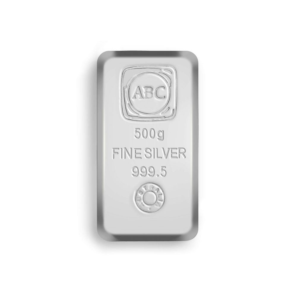 1/2kg ABC silver bar - City Gold Bullion